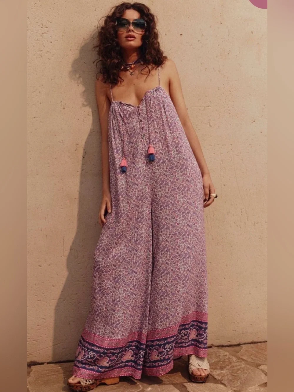Spell Little Bird Jumpsuit – Berry – Size XL – Brand New With Tags